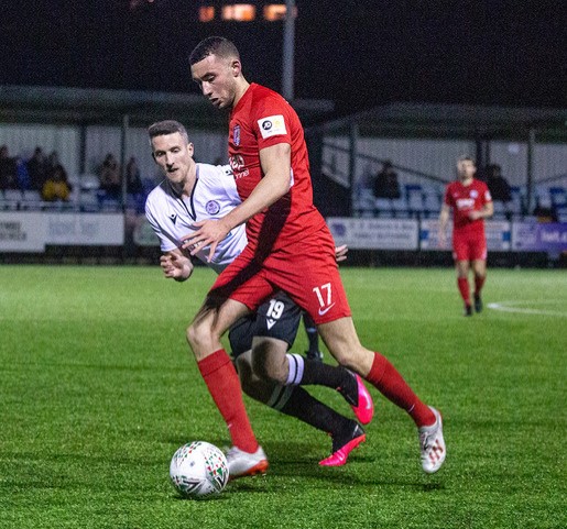 Kris Owens, now playing for Connah’s Quay Nomads. NO CREDIT FOR THIS ONE